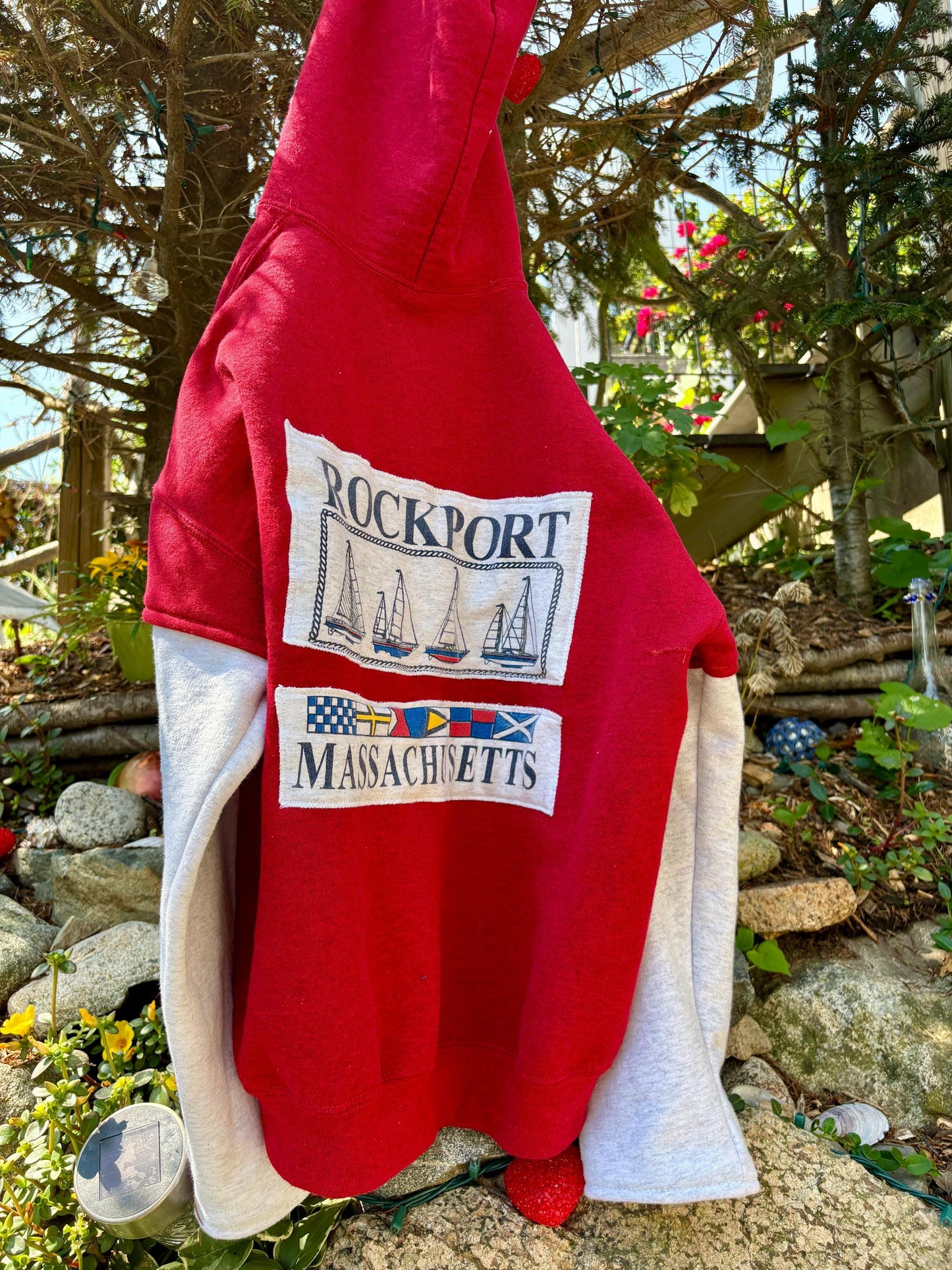 Rockport MA Reworked Hoodie