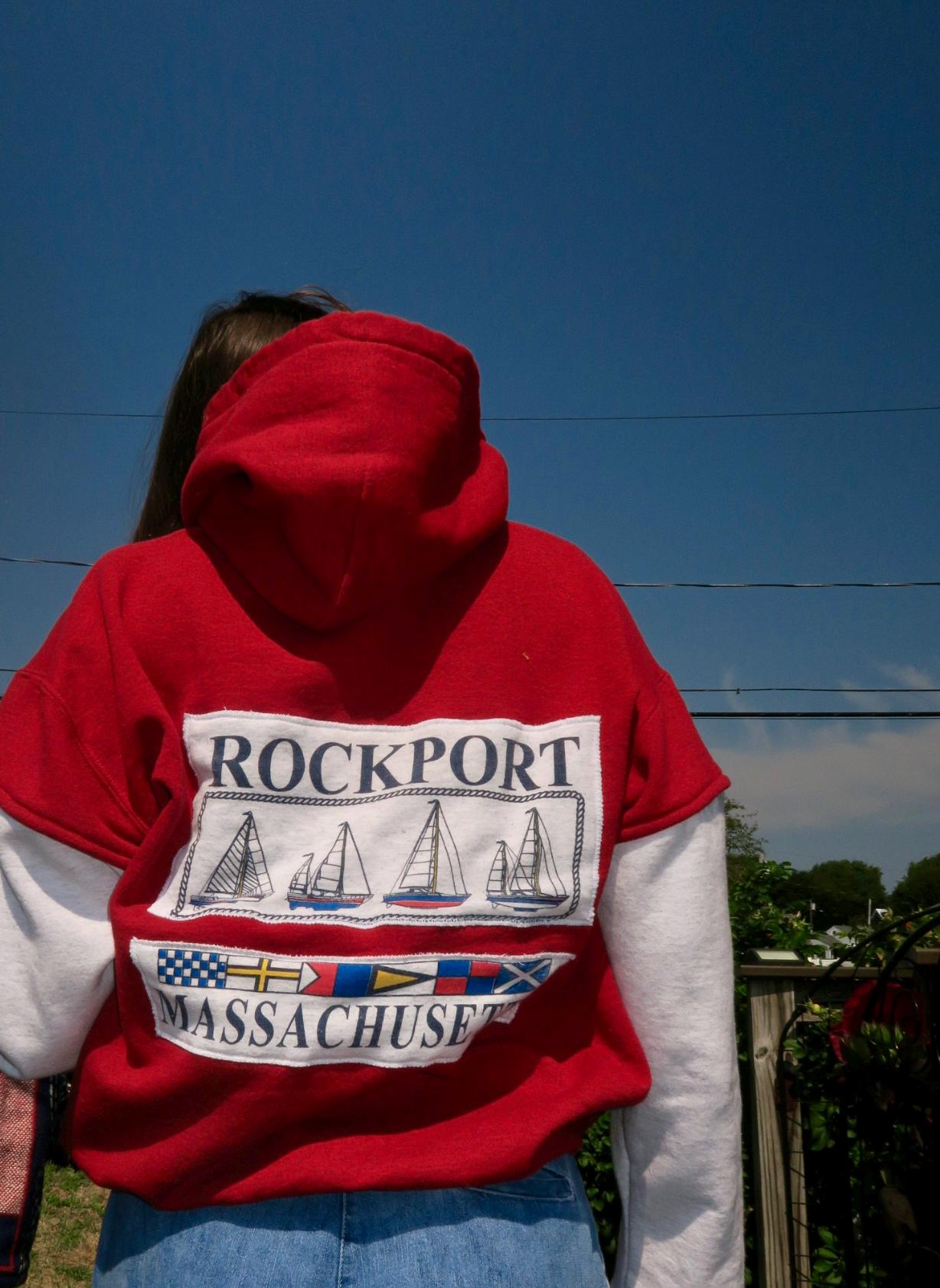 Rockport MA Reworked Hoodie