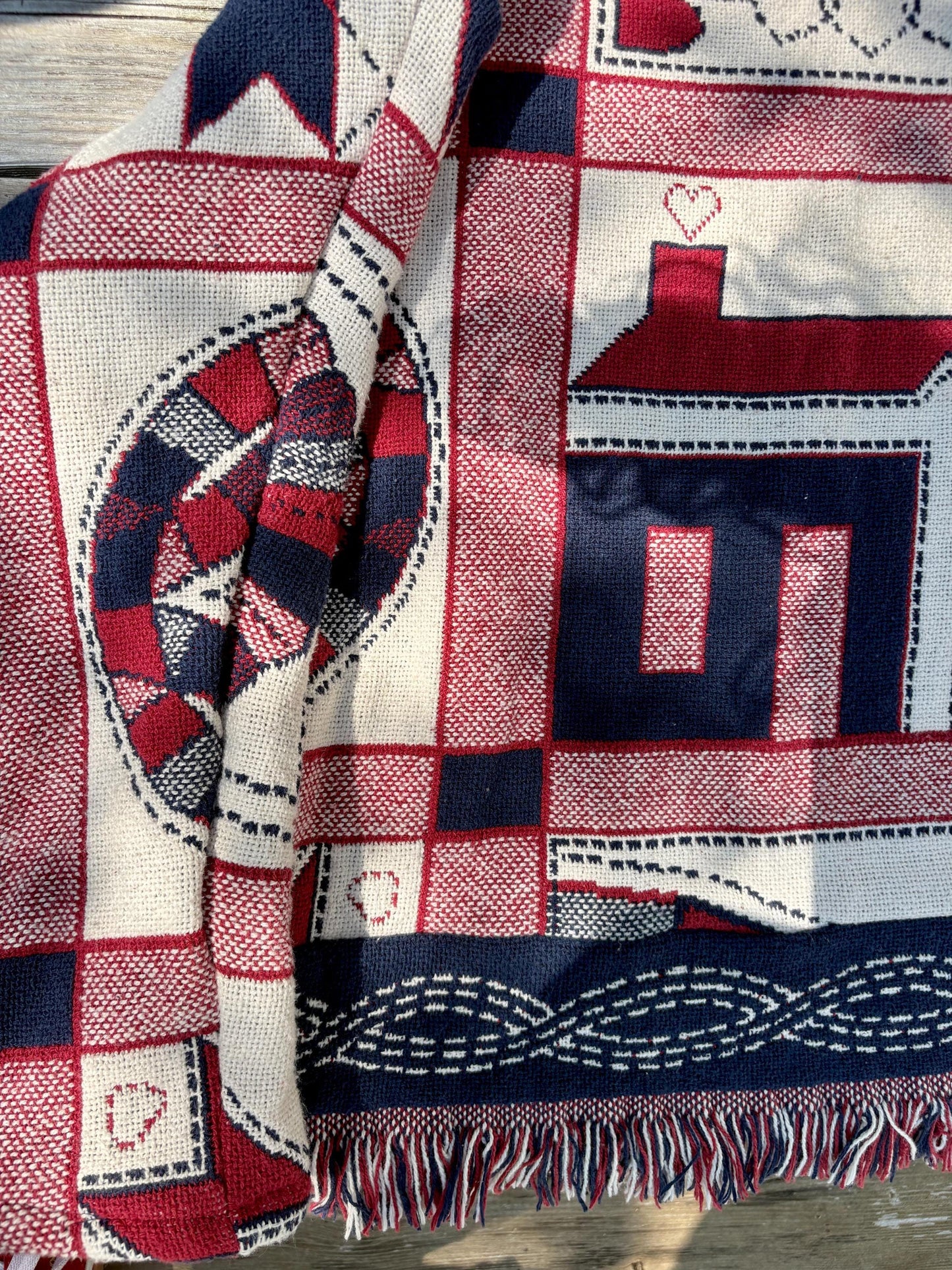 Upcycled Blanket Crewneck