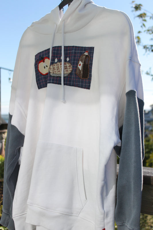 Apple Pie Picnic Reworked Hoodie