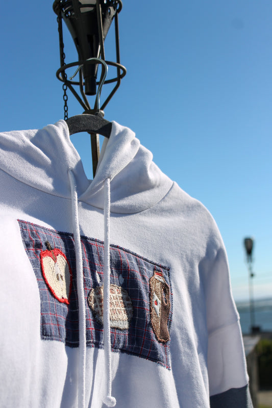 Apple Pie Picnic Reworked Hoodie